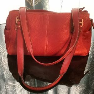 Red Fossil bag